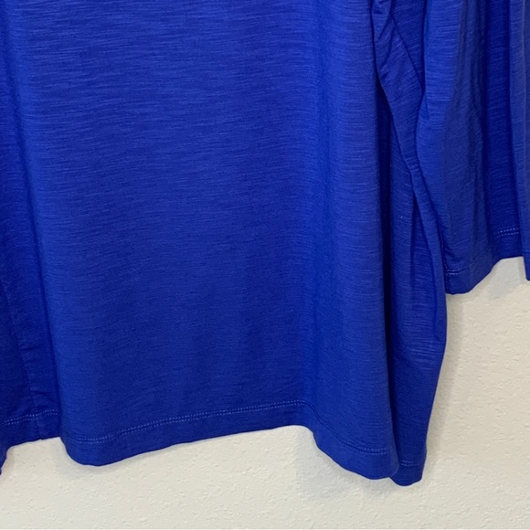 Jasmine & Juliana Blue Cold Shoulder Tunic Top - Picture 5 of 12